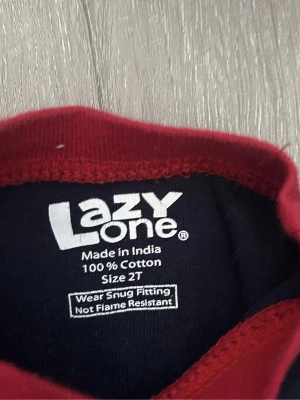 Lazy One Toddler Long Sleeve Navy Shirt With Lobster Size 2T